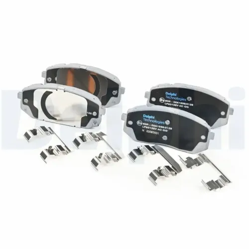 Bremsbelagsatz, Scheibenbremse Vorderachse DELPHI LP5013EV Bild Bremsbelagsatz, Scheibenbremse Vorderachse DELPHI LP5013EV