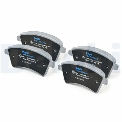 Bremsbelagsatz, Scheibenbremse Vorderachse DELPHI LP5017EV Bild Bremsbelagsatz, Scheibenbremse Vorderachse DELPHI LP5017EV