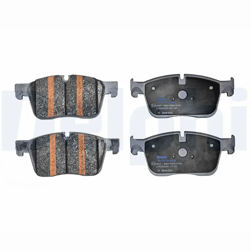 Bremsbelagsatz, Scheibenbremse Vorderachse Vorderachse DELPHI LP5022EV