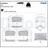 Bremsbelagsatz, Scheibenbremse Hinterachse DELPHI LP5039EV Bild Bremsbelagsatz, Scheibenbremse Hinterachse DELPHI LP5039EV