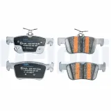 Bremsbelagsatz, Scheibenbremse Hinterachse DELPHI LP5041EV