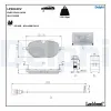 Bremsbelagsatz, Scheibenbremse Vorderachse DELPHI LP5043EV Bild Bremsbelagsatz, Scheibenbremse Vorderachse DELPHI LP5043EV