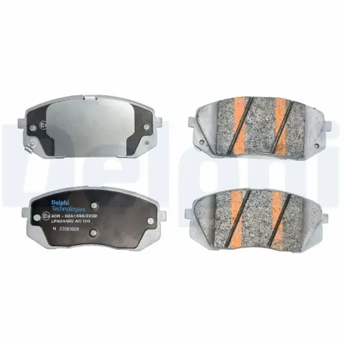 Bremsbelagsatz, Scheibenbremse Vorderachse DELPHI LP5044EV Bild Bremsbelagsatz, Scheibenbremse Vorderachse DELPHI LP5044EV