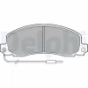Bremsbelagsatz, Scheibenbremse DELPHI LP504 Bild Bremsbelagsatz, Scheibenbremse DELPHI LP504