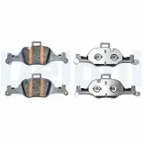 Bremsbelagsatz, Scheibenbremse Vorderachse DELPHI LP5050EV