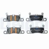 Bremsbelagsatz, Scheibenbremse DELPHI LP5063EV