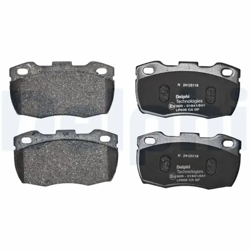 Bremsbelagsatz, Scheibenbremse DELPHI LP506 Bild Bremsbelagsatz, Scheibenbremse DELPHI LP506