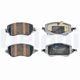Bremsbelagsatz, Scheibenbremse Vorderachse DELPHI LP5070EV