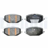 Bremsbelagsatz, Scheibenbremse Vorderachse DELPHI LP5073EV