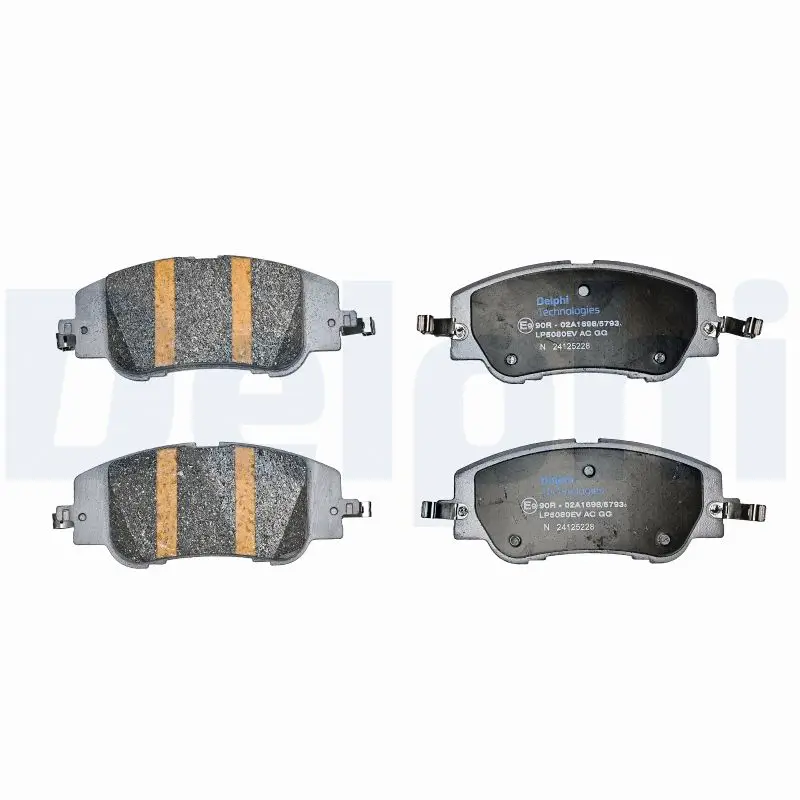 Bremsbelagsatz, Scheibenbremse DELPHI LP5080EV