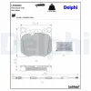 Bremsbelagsatz, Scheibenbremse Vorderachse DELPHI LP5088EV Bild Bremsbelagsatz, Scheibenbremse Vorderachse DELPHI LP5088EV