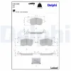 Bremsbelagsatz, Scheibenbremse Hinterachse DELPHI LP5110EV Bild Bremsbelagsatz, Scheibenbremse Hinterachse DELPHI LP5110EV