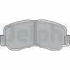 Bremsbelagsatz, Scheibenbremse DELPHI LP640 Bild Bremsbelagsatz, Scheibenbremse DELPHI LP640