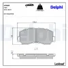 Bremsbelagsatz, Scheibenbremse DELPHI LP640 Bild Bremsbelagsatz, Scheibenbremse DELPHI LP640