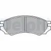 Bremsbelagsatz, Scheibenbremse Vorderachse DELPHI LP670 Bild Bremsbelagsatz, Scheibenbremse Vorderachse DELPHI LP670