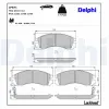Bremsbelagsatz, Scheibenbremse DELPHI LP871 Bild Bremsbelagsatz, Scheibenbremse DELPHI LP871