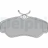Bremsbelagsatz, Scheibenbremse Vorderachse DELPHI LP913 Bild Bremsbelagsatz, Scheibenbremse Vorderachse DELPHI LP913
