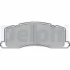 Bremsbelagsatz, Scheibenbremse Hinterachse Hinterachse DELPHI LP943 Bild Bremsbelagsatz, Scheibenbremse Hinterachse Hinterachse DELPHI LP943