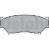 Bremsbelagsatz, Scheibenbremse DELPHI LP967 Bild Bremsbelagsatz, Scheibenbremse DELPHI LP967