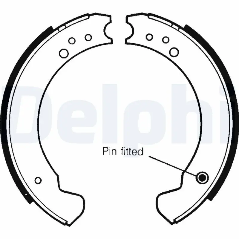 Bremsbackensatz DELPHI LS1089