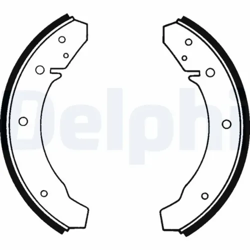 Bremsbackensatz DELPHI LS1098 Bild Bremsbackensatz DELPHI LS1098