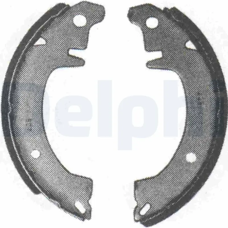 Bremsbackensatz Vorderachse DELPHI LS1101