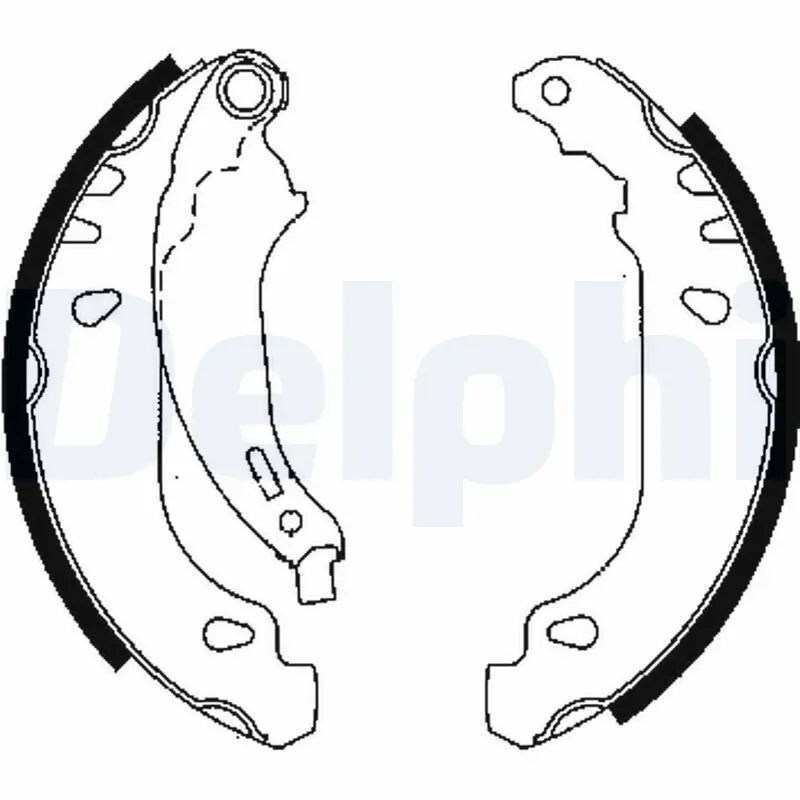 Bremsbackensatz DELPHI LS1844