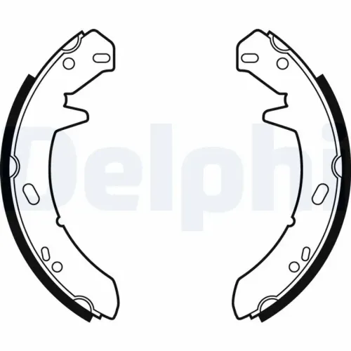 Bremsbackensatz DELPHI LS1867 Bild Bremsbackensatz DELPHI LS1867
