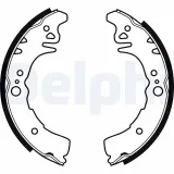 Bremsbackensatz Hinterachse DELPHI LS1943