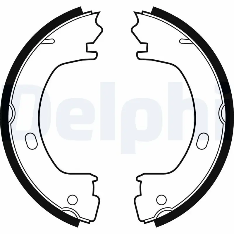 Bremsbackensatz DELPHI LS1960