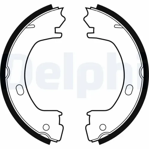 Bremsbackensatz DELPHI LS1960 Bild Bremsbackensatz DELPHI LS1960