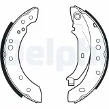 Bremsbackensatz Hinterachse DELPHI LS2002