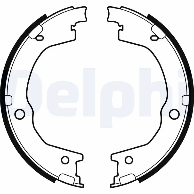 Bremsbackensatz DELPHI LS2035