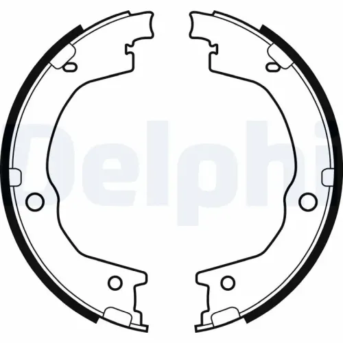 Bremsbackensatz DELPHI LS2035 Bild Bremsbackensatz DELPHI LS2035