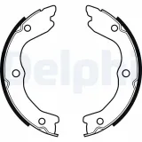 Bremsbackensatz, Feststellbremse Hinterachse DELPHI LS2038