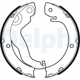 Bremsbackensatz, Feststellbremse DELPHI LS2051