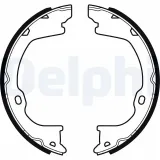 Bremsbackensatz, Feststellbremse Hinterachse DELPHI LS2055