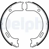 Bremsbackensatz, Feststellbremse Hinterachse DELPHI LS2076