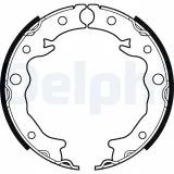 Bremsbackensatz, Feststellbremse Hinterachse DELPHI LS2089
