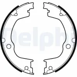 Bremsbackensatz, Feststellbremse Hinterachse DELPHI LS2106