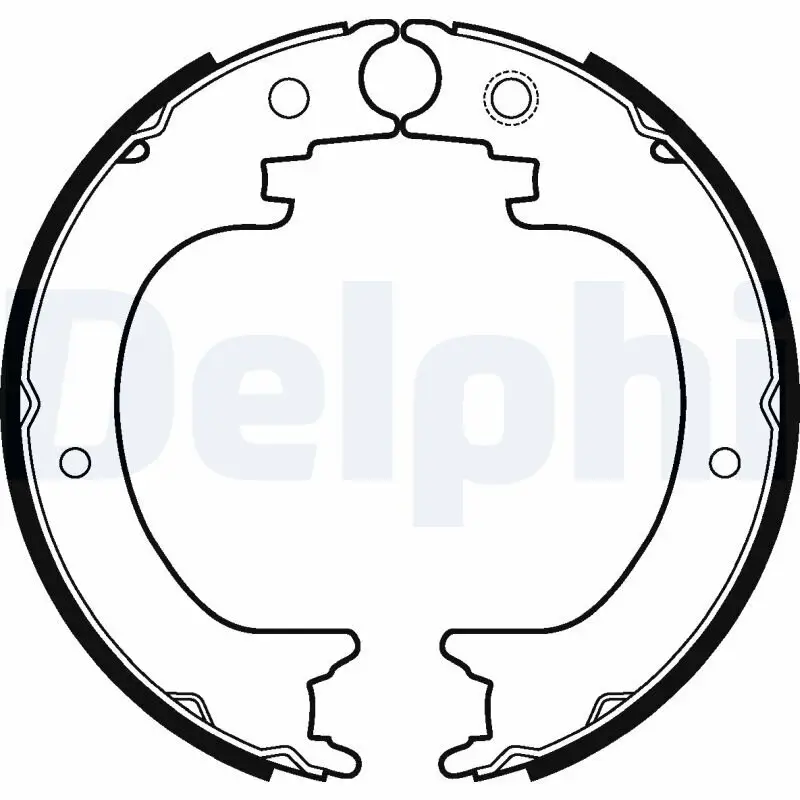 Bremsbackensatz DELPHI LS2121