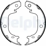 Bremsbackensatz, Feststellbremse DELPHI LS2122