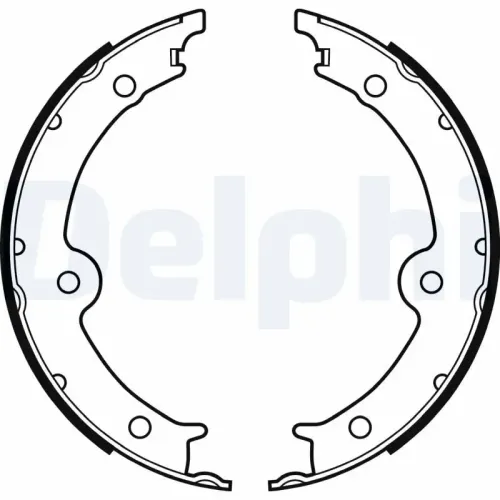 Bremsbackensatz DELPHI LS2131 Bild Bremsbackensatz DELPHI LS2131