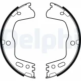 Bremsbackensatz, Feststellbremse Hinterachse DELPHI LS2155