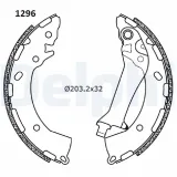 Bremsbackensatz DELPHI LS2180