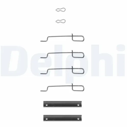 Zubehörsatz, Scheibenbremsbelag DELPHI LX0044 Bild Zubehörsatz, Scheibenbremsbelag DELPHI LX0044