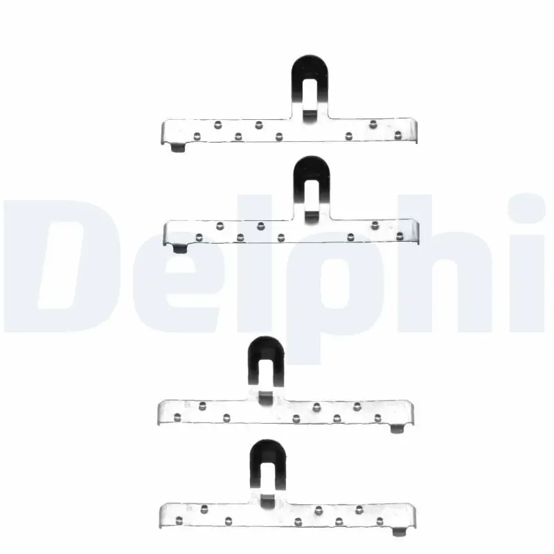 Zubehörsatz, Scheibenbremsbelag DELPHI LX0071