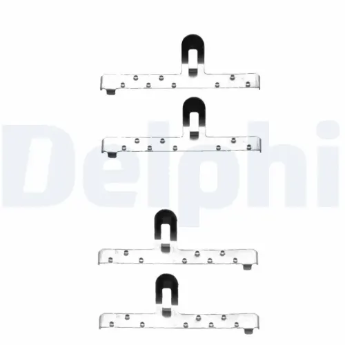 Zubehörsatz, Scheibenbremsbelag DELPHI LX0071 Bild Zubehörsatz, Scheibenbremsbelag DELPHI LX0071