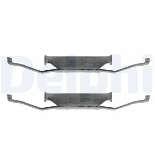 Zubehörsatz, Scheibenbremsbelag Vorderachse DELPHI LX0074 Bild Zubehörsatz, Scheibenbremsbelag Vorderachse DELPHI LX0074