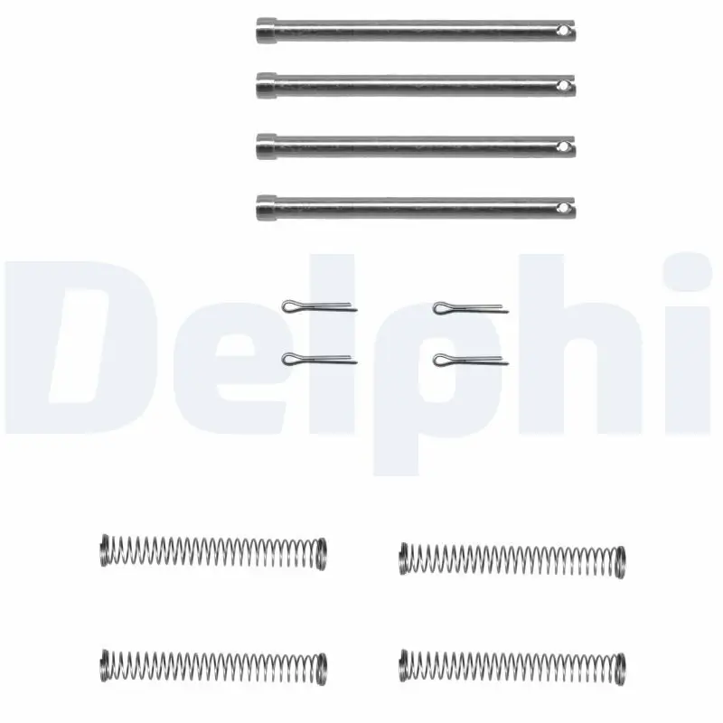 Zubehörsatz, Scheibenbremsbelag DELPHI LX0097